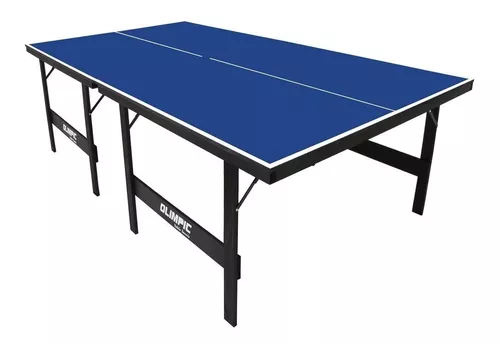 Mesa de ping pong Klopf 1084 fabricada em MDF cor azul