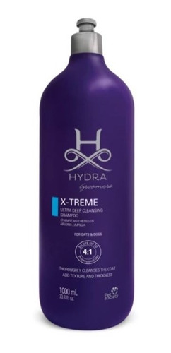 Shampoo Hydra X-treme Limpieza Profunda 1lt. 4:1 Dilusión Gr