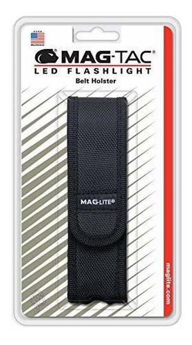 Maglite Accesorios Mag-tac De Nylon Con Clip Cinturón, Negro