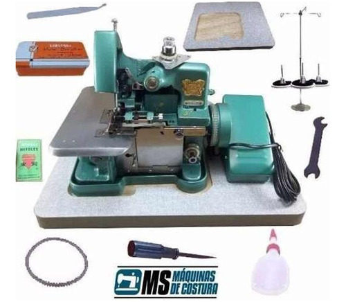 Overlock Semi Industrial+base De Madeira Gn1-220v