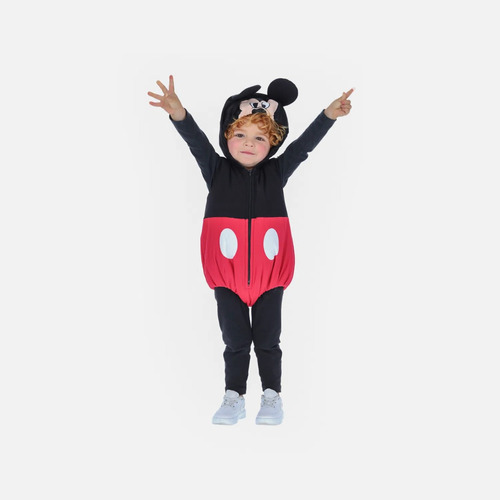Imagen 1 de 6 de Disfraz Mickey Mouse Bebé Niño Acolchado Licensiado Disney Disfraces
