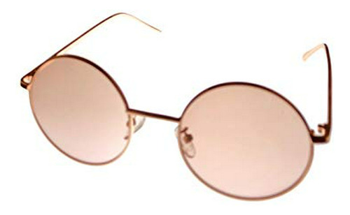 Gafas De Sol - Kenneth Cole Reaction Mens Rose Gold To Brown