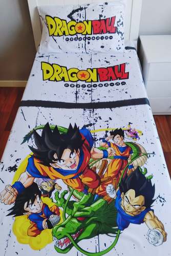 Juego De Sabanas 1 1/2 Dragonball