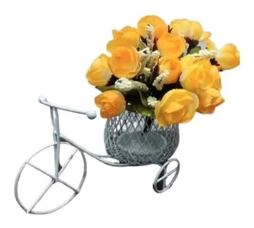 Bicicleta + Arreglos Florales Rosas  Decoración P184 Mazugi