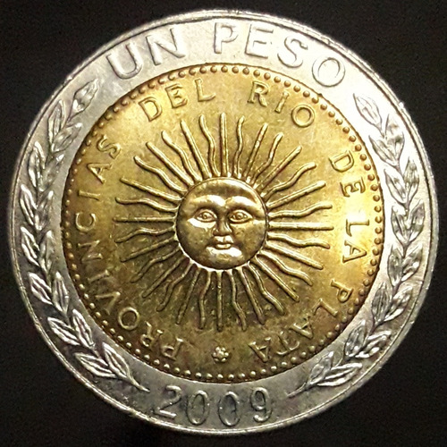 Moneda Argentina 1 Peso 2009