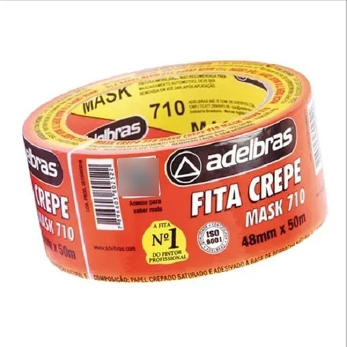 Kit 30 Fitas Crepe Mask 710 48mmx50m - Adelbras