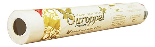 Lençol Hospitalar Ouroppel Premium Rolo 70 Cm X 50m Celulose