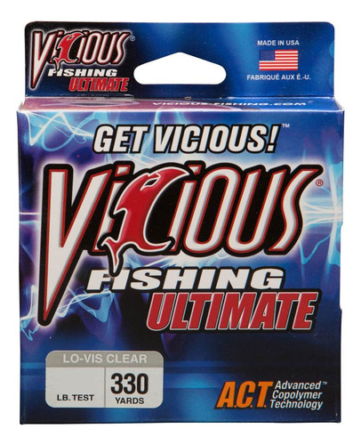 Vicious Fishing Vcl-8 Ultimate Copolimero (mono) Lo-vis Lb