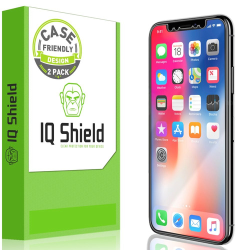 Film Protector Iqshield P/ iPhone X Pack X 2