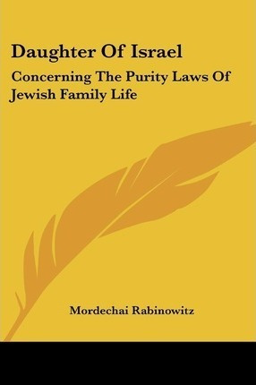 Libro Daughter Of Israel : Concerning The Purity Laws Of ...