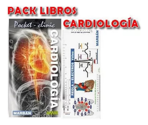 Pack Amir Pocket Clinic Cardiologia Y Velez Regla De Electro