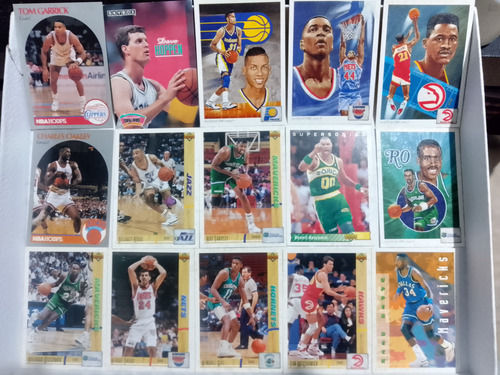 Lote De Tarjetas Básquetbol + Holograma Michael Jordan (Usado)