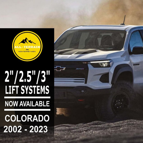 Lift Kit/kit Levante 2.5puLG Chev Colorado 2015-23 #1740-2.5