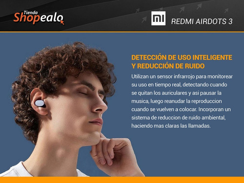 Imagen 4 de 9 de Auriculares In-ear Bluetooth Xiaomi Redmi Airdots 3 Blanco*