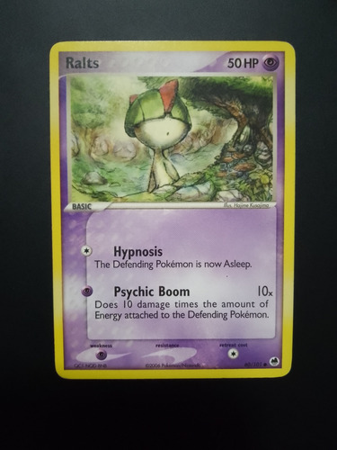 Cartas Pokémon Ralts 60/101 Dragon Frontiers Maxgamessm 