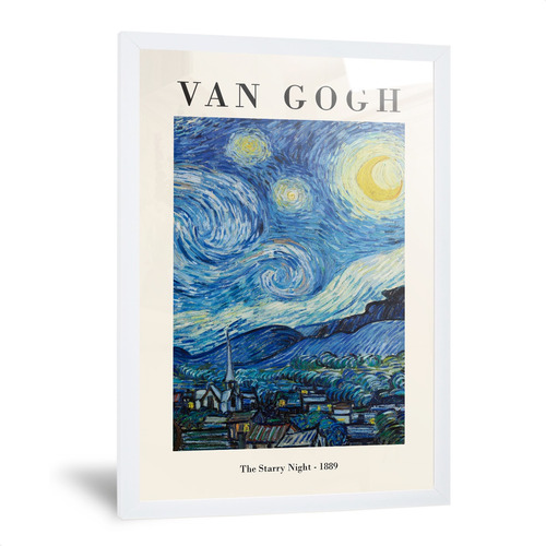 Cuadros Van Gogh La Noche Estrellada The Starry Night 35x50