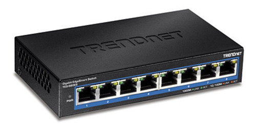 Switch Administrable 8 Puertos Gigabit Trendnet Teg-s80es