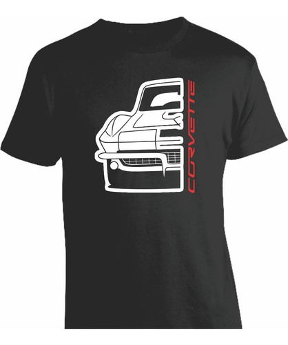 Remera Fierrera Chevrolet Corvette C2 Algodon