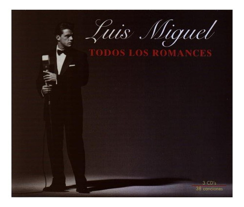 Luis Miguel - Todos Los Romances (3cd) | Cd
