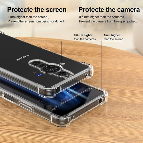 Estuche Protector Antichoque Alpha Para Sony Xperia Pro-i