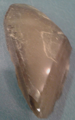 Roca Cristal De Cuarzo Ahumado Fume Biterminado Fantasma