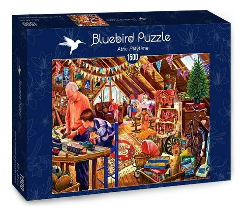 Bluebird Puzzle 1500 Pzs - Attic Playtime