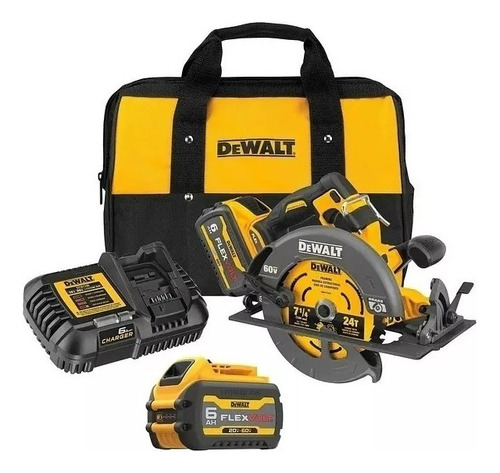 Sierra Circular Dewalt 7 1/4 Dcs578t2-b2 60v