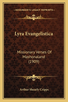 Libro Lyra Evangelistica: Missionary Verses Of Mashonalan...