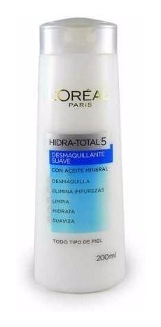 Crema Desmaquillante Suave Hidra-total 5 200 Ml