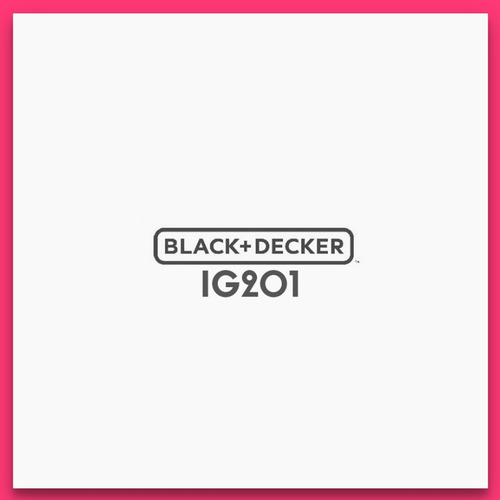 Parrilla eléctrica Black+Decker IG201 220V
negra