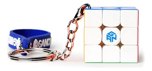 Gan 330 Llavero Cubo 3x3x3 Mini Speedcube Stickerless