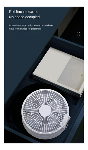 Ventilador De Ar Circulante Sem Fio De Controle Remoto Com L