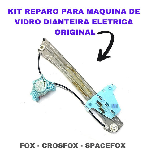 Cabo De Aço Maquina De Vidro Fox Crosfox Diant Eletrico Fox