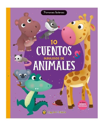 Libro 10 Cuentos Fabulosos Infantiles De La Granja Animales 