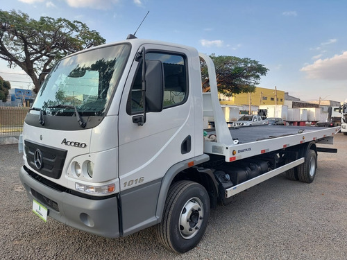 Imagem 3 de 25 de Mercedes Benz Mb Accelo 1016 Ano 2017 Plataforma Guincho