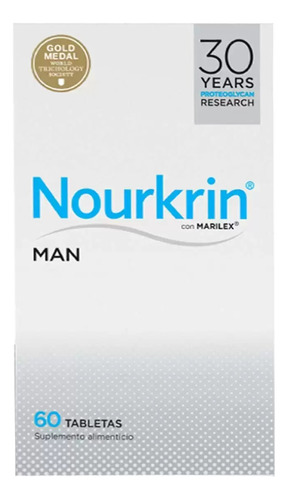 Nourkrin Man Hombre 60 Tabletas | Anticaída Para El Cabello 