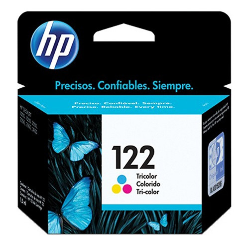 Cartucho Original Tinta Hp 122 Tricolor (vencido)