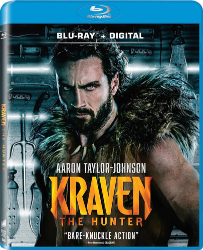 Kraven The Hunter Pelicula Blu-ray