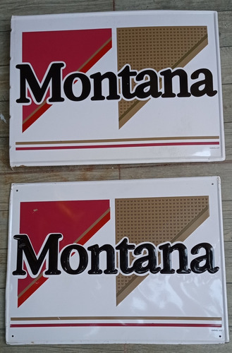 Letrero Lámina Cigarros Montana 