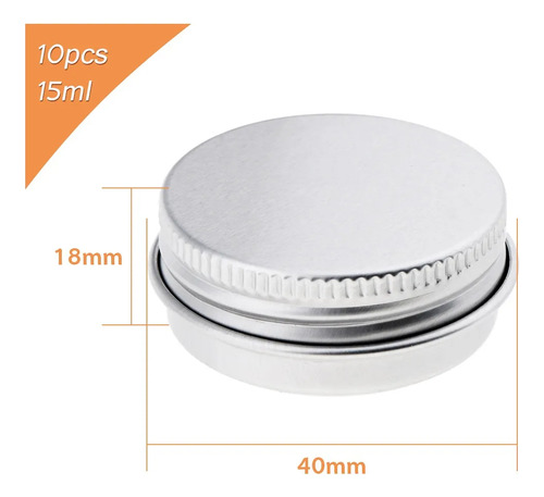Envases Redondos De Crema De Aluminio Para Envases Cosmético