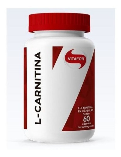 L-carnitina (60 Caps) Vitafor Sabor Sem Sabor