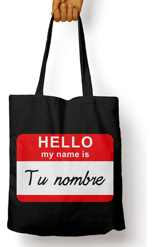 Bolso Hello My Name Is (d0373 Boleto.store)