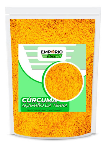 Cúrcuma Açafrão Da Terra Em Pó 1kg 100% Puro