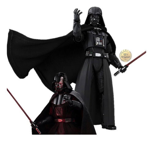 Action Figure Darth Vader Star Wars Boneco Obi Kenobi Shf