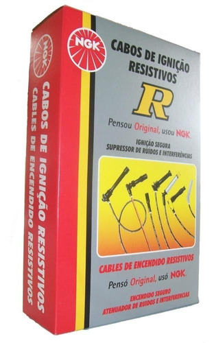 Jogo Cabo De Vela Ngk Palio/uno/siena/strada Fire 1.0/1.3 8v