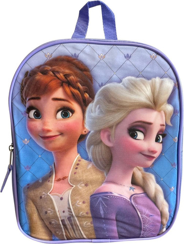 Fast Forward Frozen Elsa & Anna 11 Mini Mochila (púrpura)