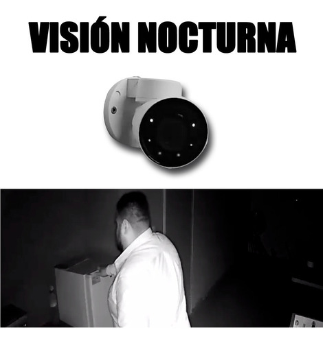 Camara Cctv Ip Ptz 1080p 2 Mp Graba En La Nube Zoom 4x H.265 Color Blanco