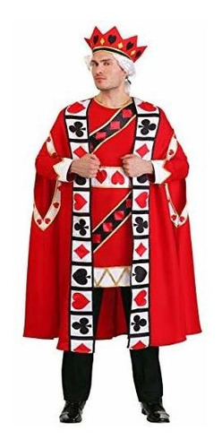 Disfraz Hombre - Men's Plus Size King Of Hearts Costume