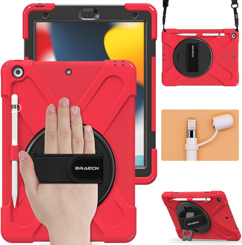 Funda New Para iPad Braecn 10.2 9a/8a/7agen A Prueba D/golpe