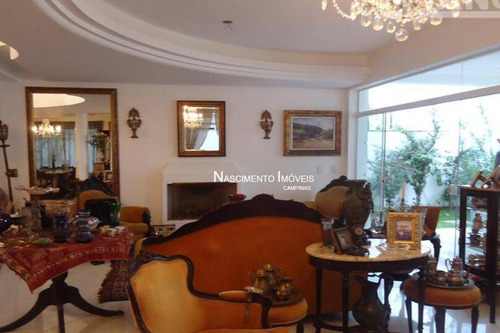 Casa Com 3 Suítes À Venda, 450 M² Por R$ 2.498.000 - Alphaville Dom Pedro - Campinas/sp - Ca0387